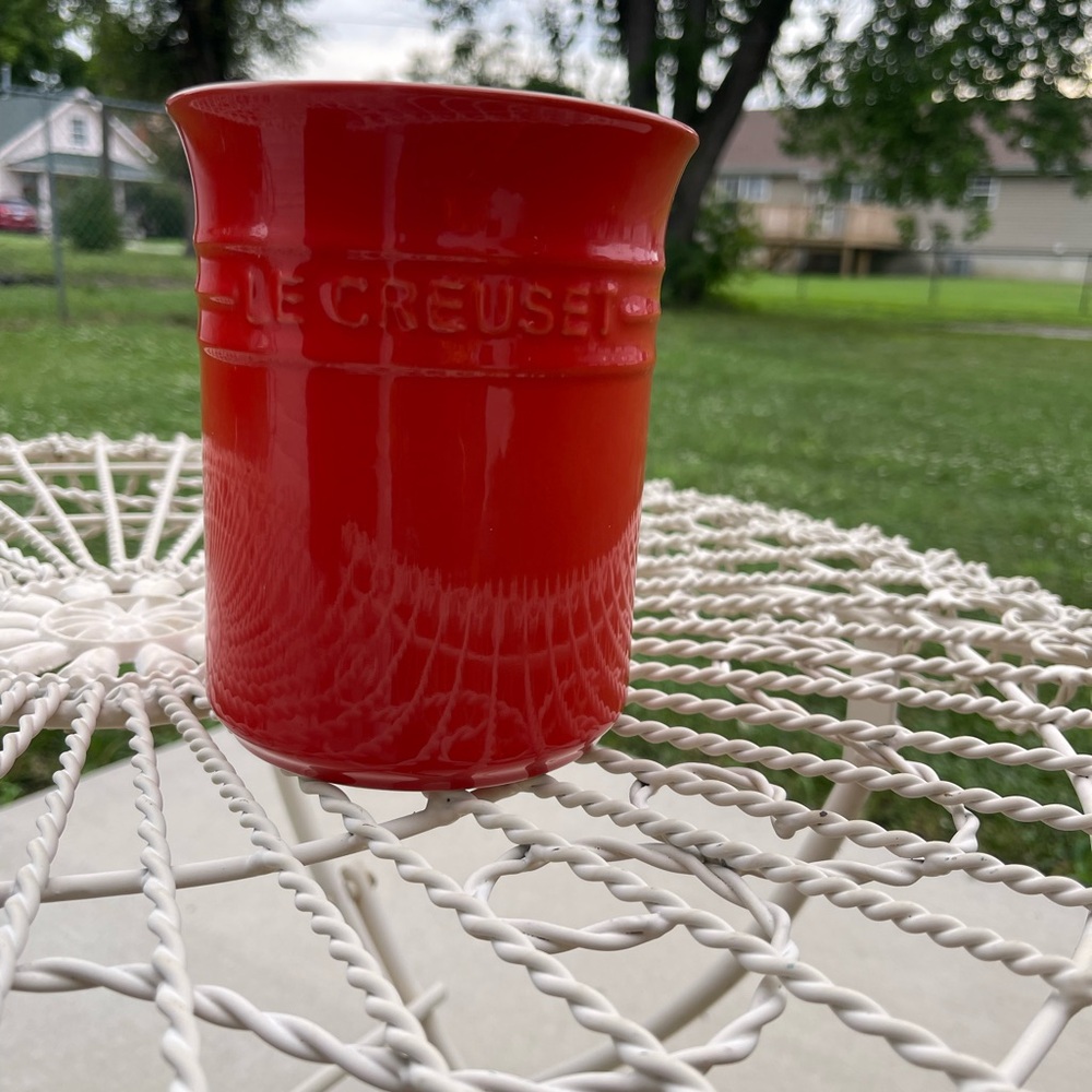 Le Creuset Carmin Red Utensil Holder